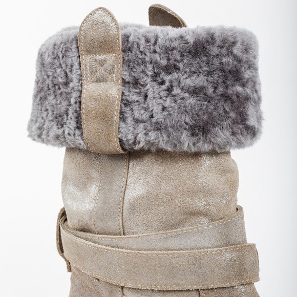 Brunello Cucinelli Shearling Ankle Boots - Picture 6 of 11